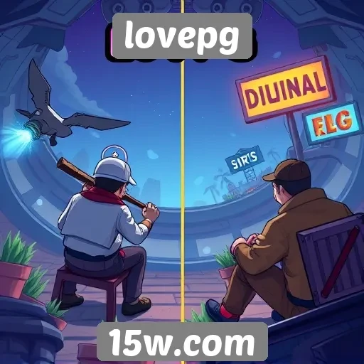 Comparativo entre lovepg e outras plataformas de jogos